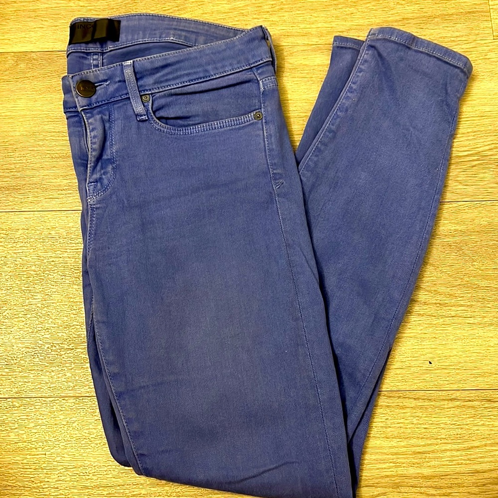 Vince royal blue skinny jeans